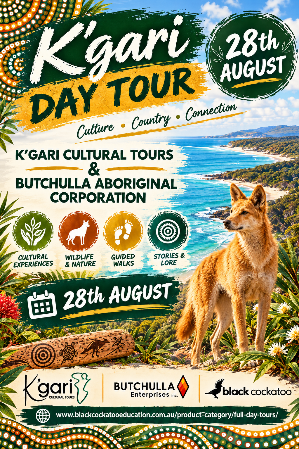 K'GARI EDUCATORS TOUR - WOMEN ONLY - 28 AUGUST 2027