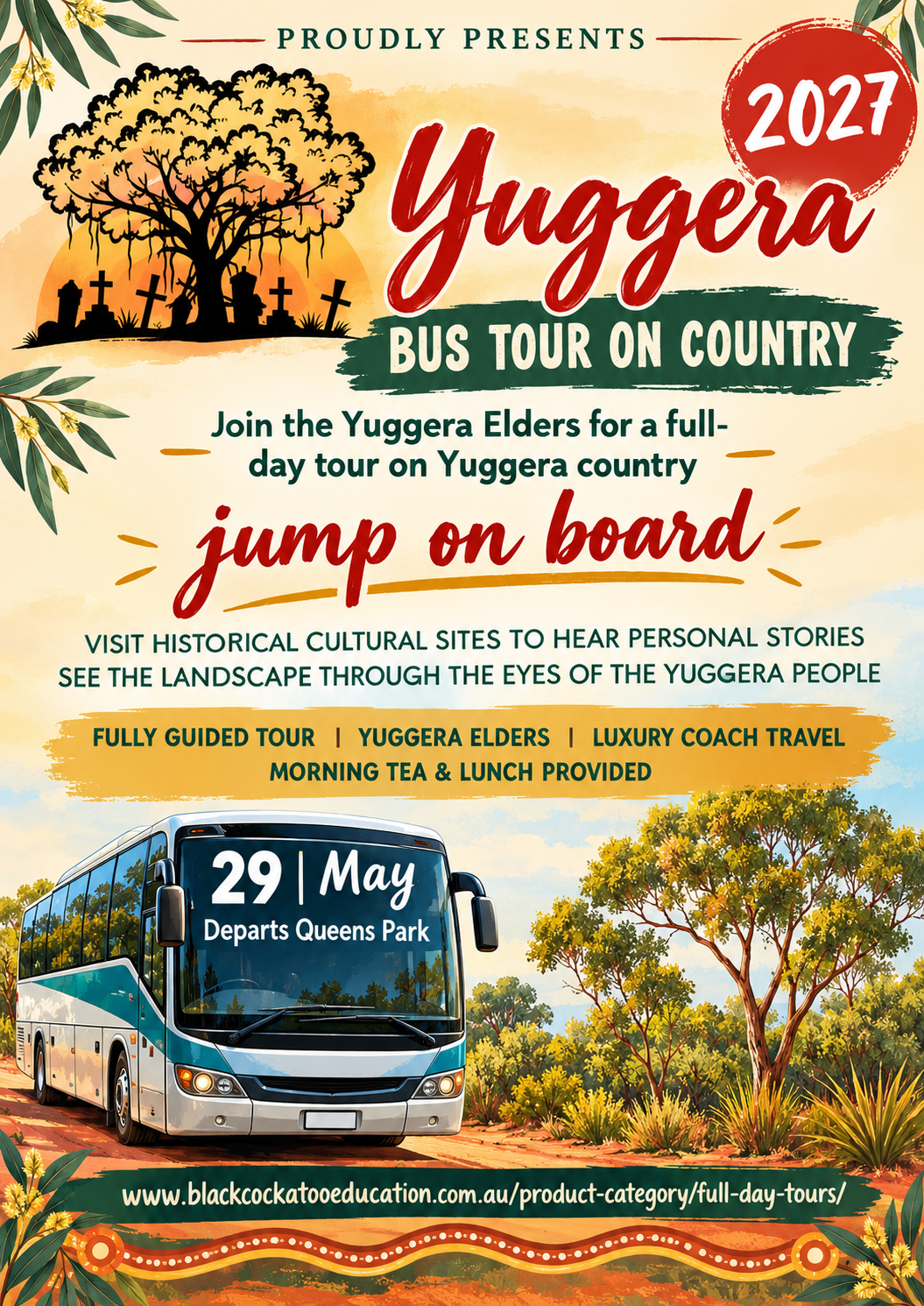 YUGGERA BUS TOUR ON COUNTRY - 29 MAY 2027